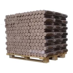 Bois densifié — Feuillus — Palette de 1 tonne