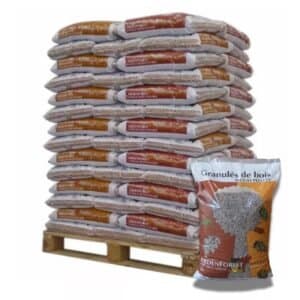 Pellet Ardenforest 100% résineux — 70 sacs de 15 kg