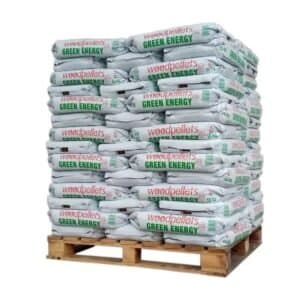 Pellets Green Energy DINplus — 65 Sacs de 15 KG